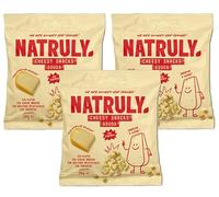 Pack 3x Cheesy Snacks Queso Gouda Natruly 20 g | 3 Bolsas de 20 g (Total 60 g) | Snack Crujiente de Queso Gouda | Sin Hidratos | Alto en Proteínas