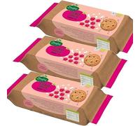 Pack 3x Cookies de Sarraceno con Arándanos y Coco Bio 130g | Zealia | Galletas Ecológicas Sin Gluten | Apto para Celiacos