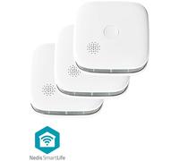 Pack 3x Detectores de Humo SmartLife Wi-Fi / Bluetooth - NEDIS