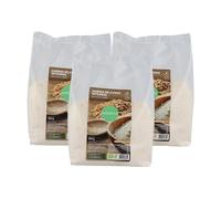 Pack 3x Harina de avena integral sin gluten Bio 500 g Naturitas Essentials | Sin lactosa | Sin gluten | Vegano | Agricultura ecológica