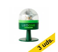 Pack 3x LedOne Luz de emergencia V16 baliza homologada DGT con geolocalización