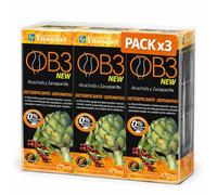 Pack 3x OB3 Jarabe Drenante Ynsadiet 475 ml | 3 Botellas de 475 ml (Total 1,425 L) | Complemento Alimenticio Líquido | Formato Ahorro