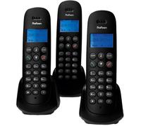 Pack 3x Teléfonos Inalámbricos PDX-300 (Negro) - PROFOON