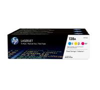 Pack 3x Toners 128A (Amarillo Azul y Magenta) - HP