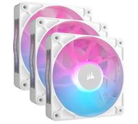 Pack 3x Ventiladores iCUE LINK RX120 RGB 12mm (Blanco) - CORSAIR