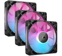 Pack 3x Ventiladores iCUE LINK RX120 RGB 12mm (Negro) - CORSAIR