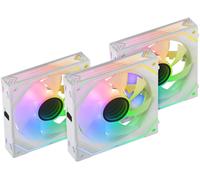 Pack 3 Ventiladores Mars Gaming MF-LINKFINITYKIT/ 12cm/ ARGB/ Blancos