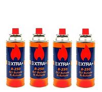 PACK 4 Cartuchos Recarga de Gas EXTRA para Soplete Soldador 227g. Camping B-250