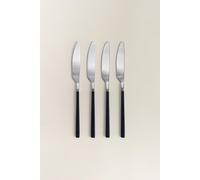 Pack 4 cuchillos detalle negro NEGRO M