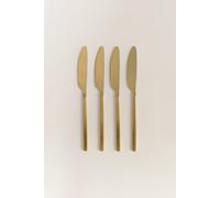 Pack 4 cuchillos dorados DORADO M