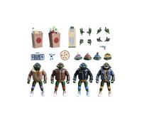 Pack 4 Figuras Acción Tortugas Ninja Punk 18Cm