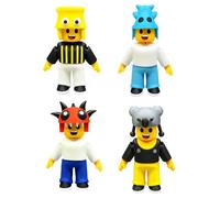 Pack 4 Figuras articuladas 99 Noches en el Bosque - Pack Niños Perdidos - Koala Dragón, Kraken y Calamar de 13 cm - Colección Oficial 99 Noches Bosque - Figuras coleccionables 99 Nights in the forest