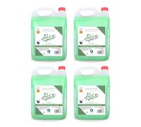 Pack 4 garrafas champú 5 litros Eucalyptus Experience - total 20 litros - fórmula con pH neutro y aroma refrescante - higiene capilar en hoteles, colegios, gimnasios o baños compartidos - Vitacab