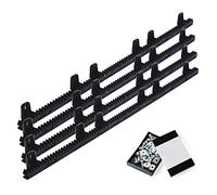 Pack 4 metros cremallera quotidom para puertas correderas