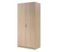 Pack 4 muebles auxiliares para dormitorio juvenil en color roble