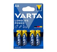 Pack 4 pilas alcalinas aa varta