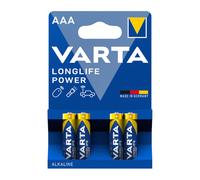 Pack 4 pilas alcalinas aaa varta