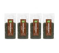 Pack 4 Pipas de Calabaza Eco Basic Bio 500 g, Semillas de Calabaza Ecológicas Peladas, Para Ensaladas, Panes, Yogures, Cremas y Repostería, Total 2 kg