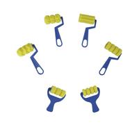 Pack 4 Rodillos Espuma Mango Cor.4Rayas