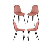 Regalos Miguel - Packs Sillas Comedor - Pack 4 Sillas Boide - Rosa