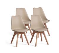 Pack 4 sillas de comedor 49x41 cm Beench Arena