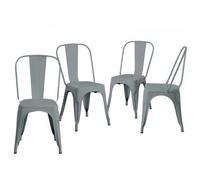 Thinia Home Pack 4 Sillas Industriales Strong 45x54x85cm Thinia Home