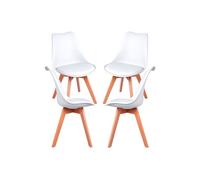 Pack 4 sillas synk basic - blanco