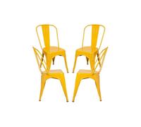 Regalos Miguel - Packs Sillas Comedor - Pack 4 Sillas Torix - Amarillo