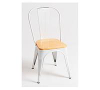 Regalos Miguel - Packs Sillas Comedor - Pack 4 Sillas Torix Madera Natural - Blanco