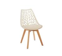 Pack 4 sillas viva - beige