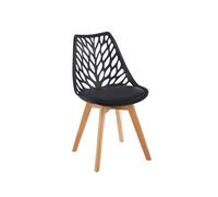 Pack 4 sillas viva - negro
