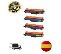 Pack 4 Toners Brother Compatibles TN-247 con Chip - Alta Capacidad de Impresión