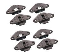 Pack 4 Uds. Kit Ruedas de Alta Gama para Gabinetes y Puertas Correderas, con Guía para Armarios Empotrados. Mecanismo Rueda Sistema Mosquitera. Ruedas para un Sistema Completo de Puerta Corredera