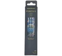 Paperblanks Lápices Monet Nenúfares Ediciones Especiales Paquete de 4 sin cierre