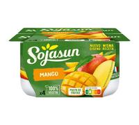 (PACK 4 Und.) 4X100gr. Especialidad de soja SOJASUN DIFERENTES SABORES (PRODUCTO REFRIGERADO) (MANGO)