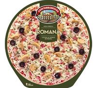 (PACK 4 Und.) Pizza fresca de jamón y queso cocida al horno de piedra CASA TARRADELLAS 405 g. (ROMANA)
