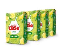 Pack 4 Yerba Mate Limón CBSe 500 g, 2 kg total, yerba mate con palo y aroma natural de limón, libre de gluten, sabor cítrico fresco, ideal para mate y tereré.