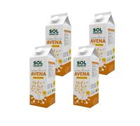 Pack 4x Bebida Avena Sin Gluten Bio Sol Natural 1 L