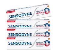 Pack 4x75 ml Sensodyne BLANQUEANTE / Sensibilidad y Encías / REPARA Y PROTEGE / REPARA Y PROTEGE BLANQUEANTE / SENSIBILIDADENCIAS BLANQUEADOR / Pasta de Dientes Con Flúor, Alivio Para Dientes