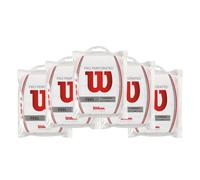 Pack 5 Bolsas 12 Uds. Overgrips Wilson Pro Perforado Blanco