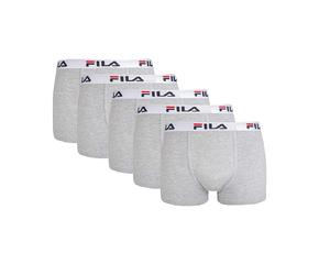 Pack 5 Boxer Fila Fu5016/5 400 Gris