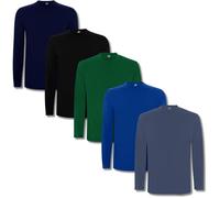 Pack 5 Camisetas Roly Camiseta Extreme Manga Larga Unisex Multicolor 2