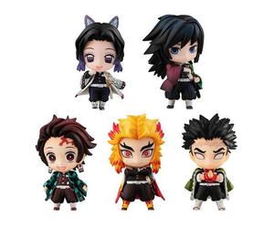 Pack 5 Figuras Megahouse Demon Slayer Kimetsu No Yaiba Sailor Tanjiro & The Hashira Set A