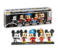 Pack 5 Figuras Pop Disney Archives Mickey Exclusive