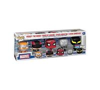 Funko Pop! Marvel: Year Of The Spider - Prodigy - 5 Pack Spider-man - Marvel Comics - Cómics Marvel - Exclusiva Amazon - Figura de Vinilo Coleccionable - Idea de Regalo- Mercancia Oficial