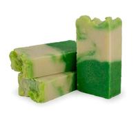 Pack 5 Jabón natural de Aloe vera - Hidrata y repara piel seca, estropeada o sensible - Aclara manchas y reduce estrías