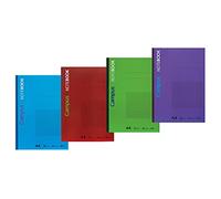 PACK 5 LIBRETA DE APUNTES ENCOLADA CAMPUS B5 90 GRAMOS 40 HOJAS CUADRICULA 5MM CAMPUS