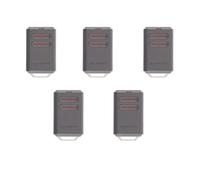 Pack 5 Mandos Erreka Kuma KU02 De 2 Botones Canales Código Fijo 433 MHz Nuevo Modelo Más Resistente