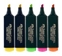 Pack 5 Marcadores Fluorescentes Textliner 48 / Colores Surtidos