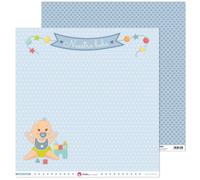 Pack 5 Papeles Decorados 12X12" 180 G Bebe Nuestro Peque 19 Fsc Anita